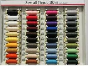 Gutermann Sew-all 100% Polyester Sewing Thread 100m - Free Delivery - Picture 1 of 52