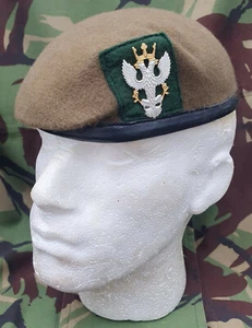 Mercian Regiment Small Crown Beret & Cap Badge New All Sizes - Foto 1 di 3
