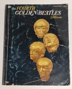 The Fourth Golden Beatles Album Piano Vocal Sheet Music Paperback Song Book 1969 - Picture 1 of 8