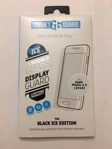 GADGET GUARD Black Ice Tempered GLASS Screen Protector for Apple iPhone Xs Max - Picture 1 of 6