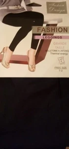 Ladies Footless Thermal Energy Leggings - Picture 1 of 1