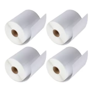 1000 4x6 Direct Thermal Shipping Labels 250 4 Rolls For Zebra 2844 Eltron ZP-450 - Picture 1 of 5