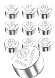10 x VARTA V13GA 1,5V AG 13 Knopfzelle LR44 /LR 1154 /A76 /SR44 /357 BULK! - Bild 1 von 2