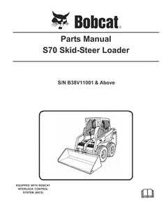 Bobcat S 70 - Manual de reparación - Manual de piezas impreso en papel - Imagen 1 de 2