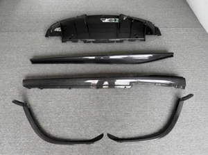 Carbon Fibre Fits Ferrari 296 GTB Bumper Lip Spoiler+Splitter Kit Side Skirt - Picture 1 of 16