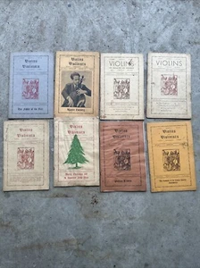 Rare 1930s Violins & Violinists Book Magazine lot Mystic Immortal Divine Rare - Picture 1 of 6