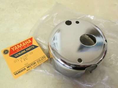 YAMAHA OEM - CHROME TACH COVER - TX500 XS500 XS650 - 371-83507-09 - Image 1 of 3