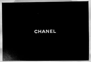 Chanel SCHMUCK leere AUFBEWAHRUNGSBEUTEL MIT KLAPPE 10" X 7" X 2,5"/Beutel 9 1/2" x 6 1/2" - Bild 1 von 4