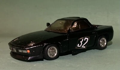 Vtg 1983 Gobots Robot TRANSFORMER BLACK PORSCHE 928S CAR POPY S4 GTS, Incomplete - Image 1 of 4