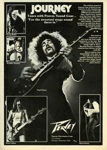 Guitarras eléctricas Peavey 1978 amplificadores Perry anuncio impreso idea de regalo de Navidad (2436) - Imagen 1 de 1