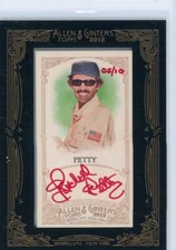 2012 Topps Allen & Ginter Mini Framed Red Ink Auto #AGA-RPT Richard Petty #08/10