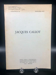 1976 Jacques Callot Catalog & Price Card ~ Exhibition Catalogue - Picture 1 of 10