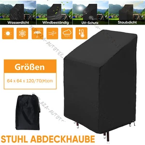 Schutzhülle für Stuhl Abdeckhaube Gartenstühle Abdeckplane Haube Abdeckung - Bild 1 von 10