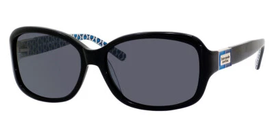 New Kate Spade KS Annika/P/S JEDP/RA Black/Blue/Gray Polarized Sunglasses 56mm - Image 1 of 4