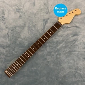 Maple Electric Guitar Neck Rosewood White Dot Inlay 24 Frets Clear Glossy - Picture 1 of 10