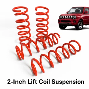 Juego de suspensión delantera trasera Suzuki Jimny JB23 JB33 JB43 2 pulgadas Japón - Imagen 1 de 4
