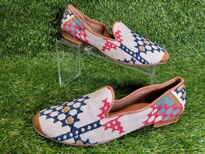 Женские мокасины тапочки плоские RAMON TENZA размер 9,5 M сделаны в Испании - Изображение 1 из 4