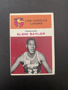 Super Rare 61/62 Fleer Elgin Baylor Rc. #3. - Picture 1 of 2
