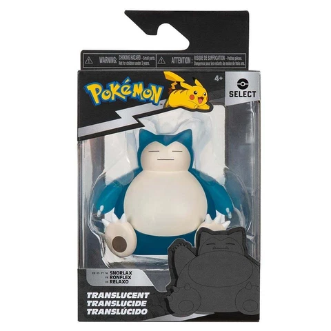 Pokemon Translucent Snorlax Battle Figure Cover