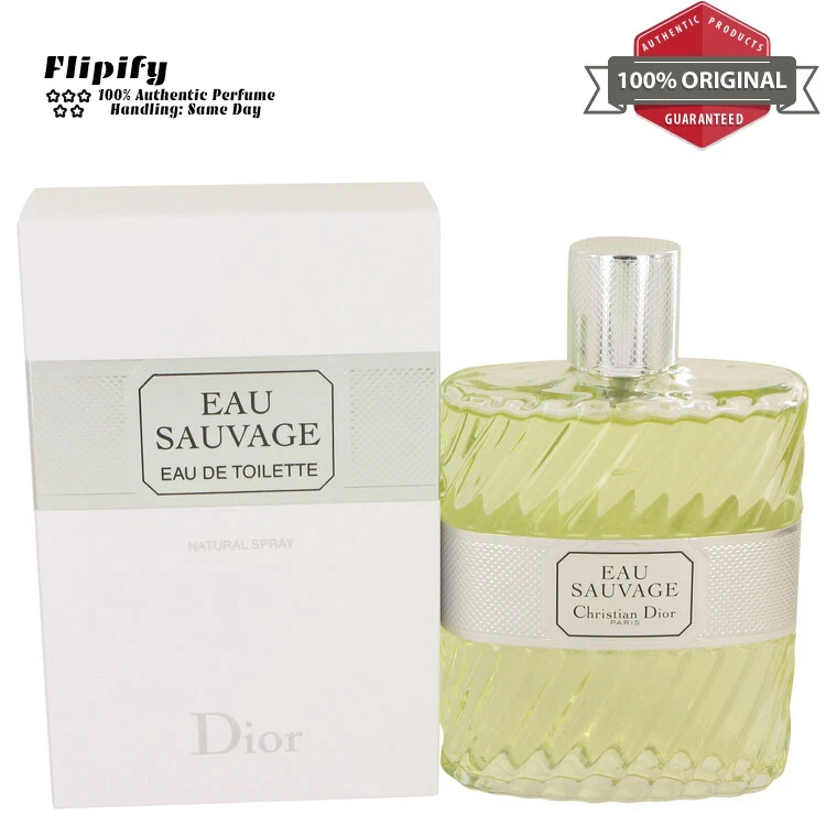 Eau Sauvage Christian Dior Men Cologne 6.8 Oz 200ml EDT Spray