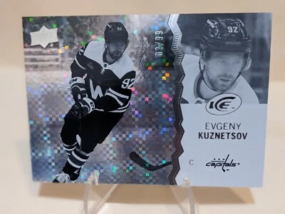 2023-24 Upper Deck Ice - #39 Evgeny Kuznetsov Greyscale 02/99 - Image 1 of 2