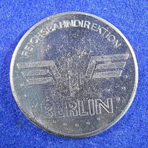 06 039 Medaille Tenderlokomotive BR 89 Güterzug 1878 Reichsbahndirektion Berlin - Picture 1 of 2