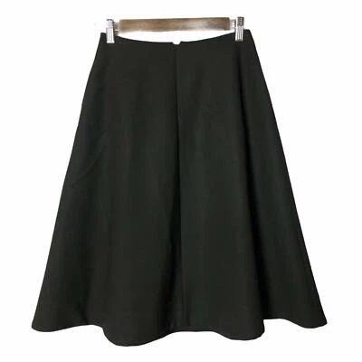 Falda Elizabeth and & James Negra Línea A Midi Hasta la Rodilla Negra 0 Foto 1 de 4