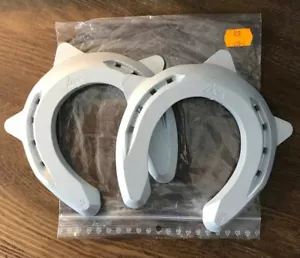 ACR Aluminum Horseshoes; 330-3 Full Rolling Shoe, Reduces Joint Stress, 1 Pair - Picture 1 of 2