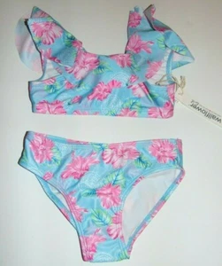~NWT Girls WALLFLOWER Flower Bikini! Size 4 Super Cute FS:)~ - Picture 1 of 2