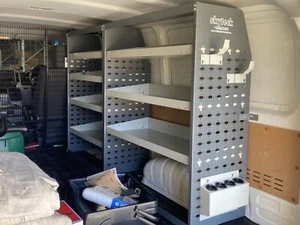 Universal Van Shelving Cargo Storage Racking Unit – 310/430mm Deep Metal System - Picture 1 of 13