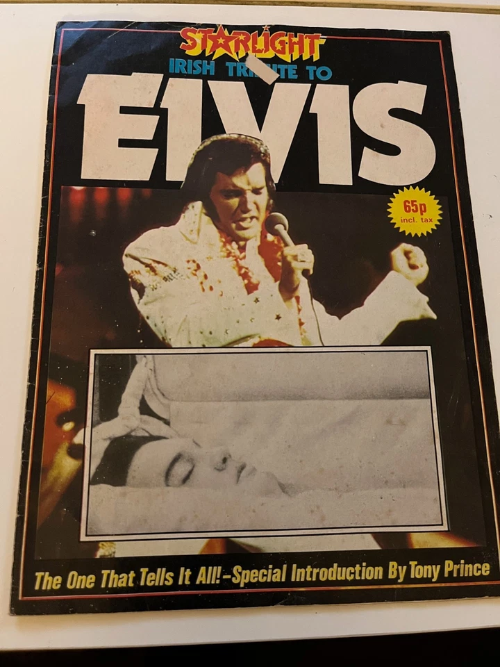 1977 Elvis magazine published in Ireland to mark his death - Image 1 of 1