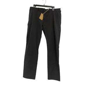 Pantalone chino uomo J.Crew 484 34x30 nero slim fit elasticizzato dritto piatto davanti nuovo con etichetta - Foto 1 di 12