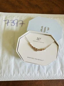 Neu im Karton Bombe Party Halskette 18" RBP4900 Layla Halskette Drk Smokey Topas CZ Rhodium P - Bild 1 von 3