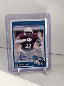 Nic Scourton - 2025 Score AUTO Autograph RC Rookie Card #27 - Picture 1 of 1