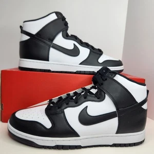 Nike Dunk High Retro Panda Black/White Size 14 Men - Picture 1 of 8