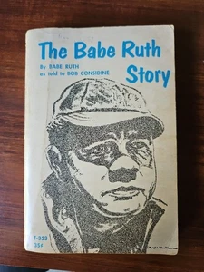 The Babe Ruth Story by Babe Ruth as told to Bob Considine - 1963 Paperback - Picture 1 of 10