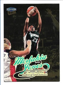 Merlakia Jones 1999 Fleer Ultra Gold Medallion #13G - Cleveland Rockers - Foto 1 di 2