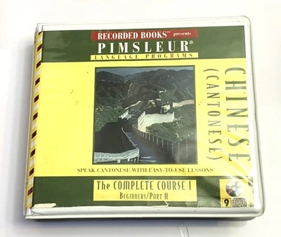 Audiobook Language Instruction PIMSLEUR CHINESE Cantone Course 1 Part A Beginner - Image 1 of 3