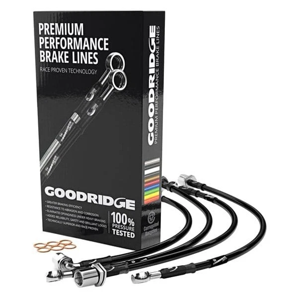 For Porsche Boxster 97-04 G-Stop Stainless Steel Front & Rear Brake Line Kit — 第 1/2 张图片