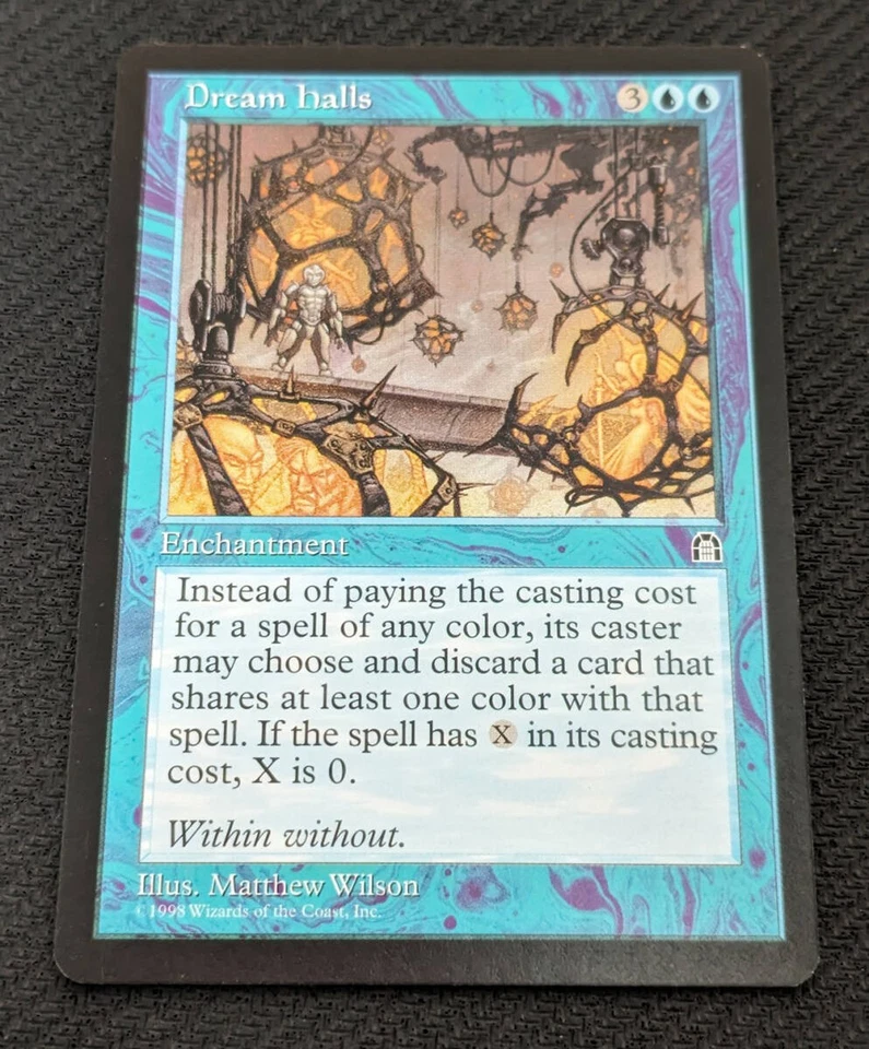 Magic The Gathering Dream Halls English Card Stronghold Used - Image 1 of 4