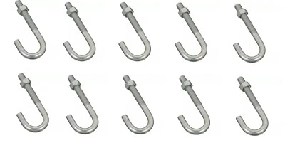 National Hardware N232-942 2195BC J Bolt in Zinc plated - 10 Pack - Imagem 1 de 2