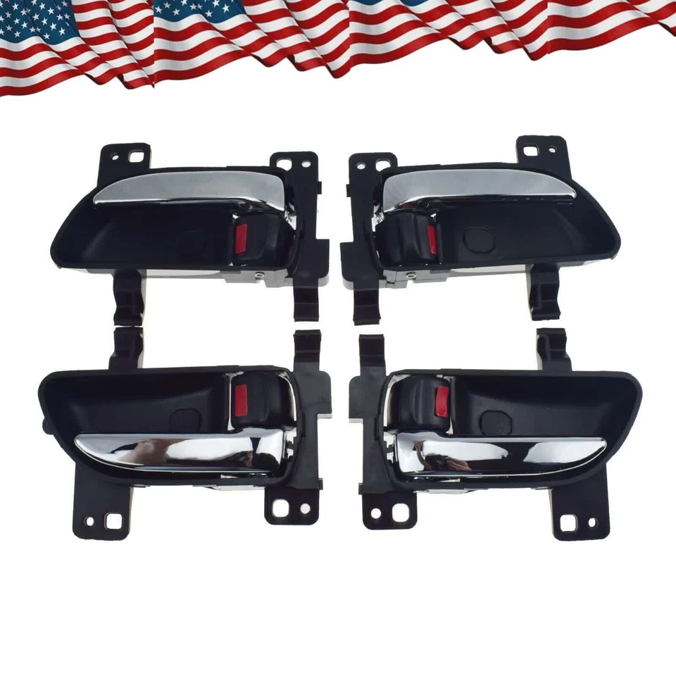 Se adapta a Subaru Forester Legacy BRZ Toyota 86 4x manijas de puerta interiores izquierda y derecha Foto 1 de 4