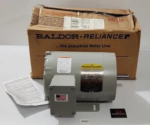 *NEW* Baldor 35T979-1706G2 Motor .5HP 230/460V 1.9A 3450rpm 56C 3PH + Warranty! - Picture 1 of 14