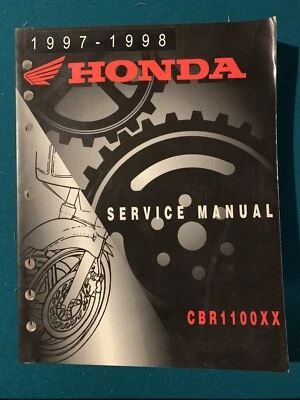 Manual de serviço Honda CBR1100XX 1997 - 1998 61MAT00 - Imagem 1 de 4