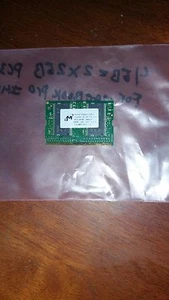 256MB DDR PC2700 DDR-333 CL2.5 32X16 4CHIPS 172PIN MicroDIMM - Picture 1 of 1