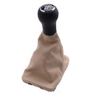 Fit For VW Beetle 1998-2010 Car 5 Speed Gear Shift Knob Gaiter Beige Boot