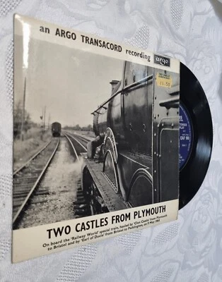 ARGO TRANSACORD / TWO CASTLES FROM PLYMOUTH  / 1965 FABULOUS CONDITION / MONO - Image 1 of 2