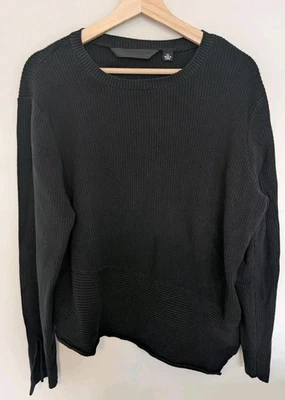 Suéter asimétrico negro Harley Davidson Motorcycles para mujer talla 2XL mezcla de lana Foto 1 de 4