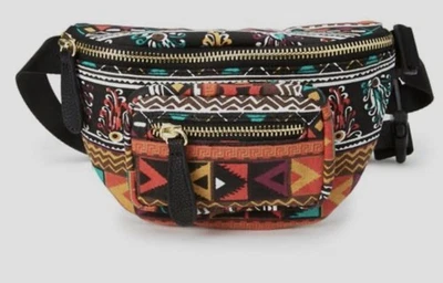 Riñonera de cera holandesa Forever 21 en multicolor (negro/multi) | Lyst Foto 1 de 4