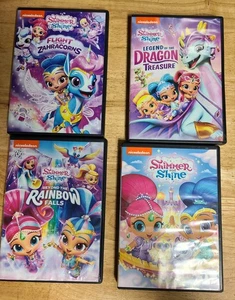 Shimmer And Shine Magical Pets Dvds Set Of 4 - Imagen 1 de 6